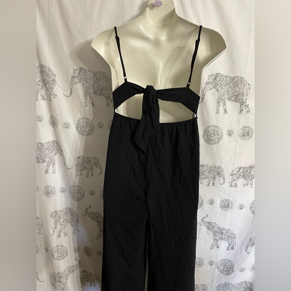 Ladies Medium Blashe Jumpsuit cute peek through lace midsection sparkling crown - Picture 7 of 13